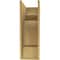 Ekena Millwork 12"W x 24"D x 36"H Classic New Brighton Rough Cedar Woodgrain TimberThane Corbel, Primed Tan CORUR12X24X36NEBRCPR - alternate 4